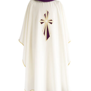 Chasuble with cross