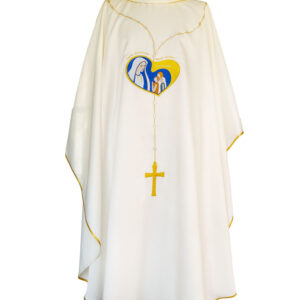 Chasuble with rosary