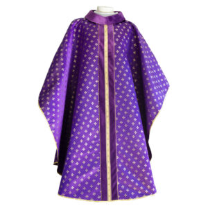 Chasuble Damascus - Purple