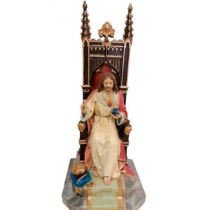 Sagrado Coração de Jesus sentado