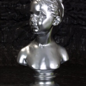 Busto Feminino Prateado