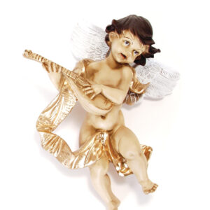 Wall Angel with Harp
