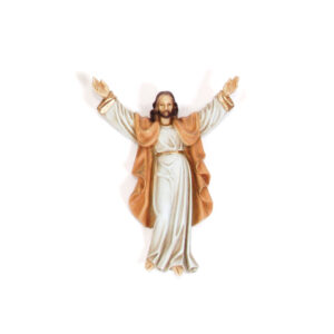 Cristo Ressuscitado com Manto Bege