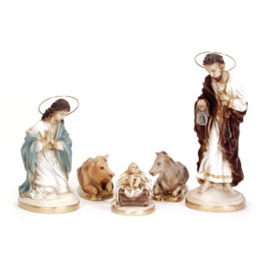 Separate nativity scene