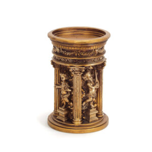 Castiçal Coluna De Anjos