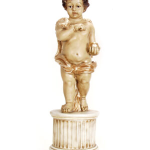 Angel on a Column with Apple and Bird