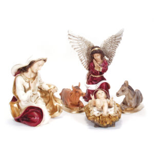 6 Piece Nativity Set