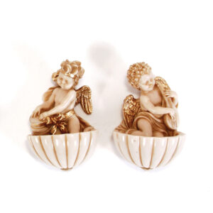 Par de Anjos com Pia