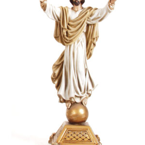 Cristo Ressuscitado Bege ou Bordô - Bege