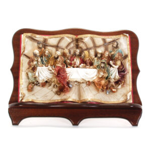 Ceia de Cristo em Livro de Madeira