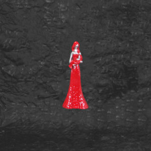 Abstract Mother with baby in her arms