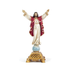 Cristo Ressuscitado Branco e Vermelho