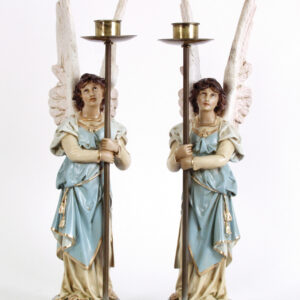 Par de Anjos Castiçal